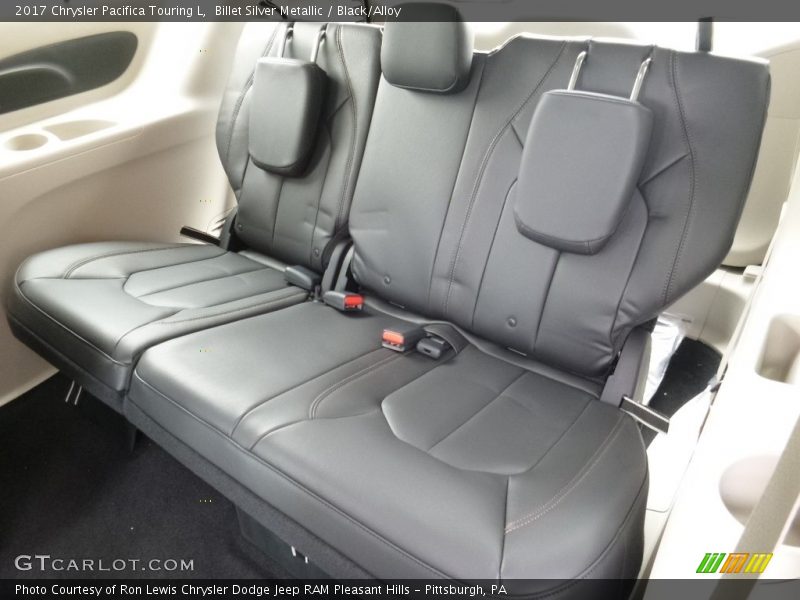 Rear Seat of 2017 Pacifica Touring L