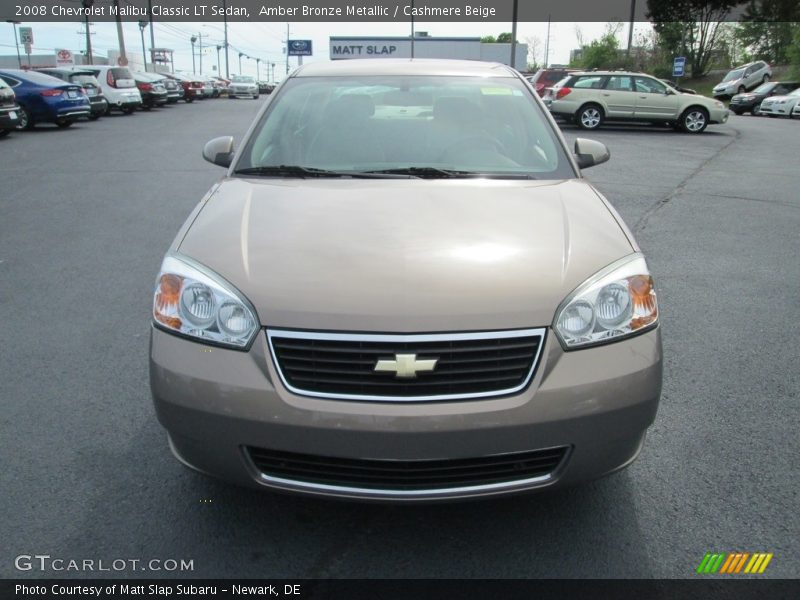Amber Bronze Metallic / Cashmere Beige 2008 Chevrolet Malibu Classic LT Sedan