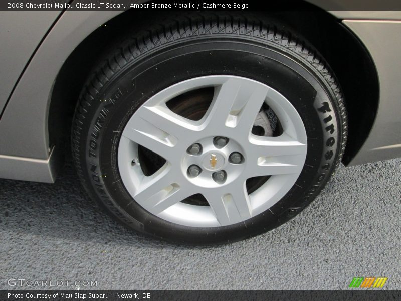 Amber Bronze Metallic / Cashmere Beige 2008 Chevrolet Malibu Classic LT Sedan
