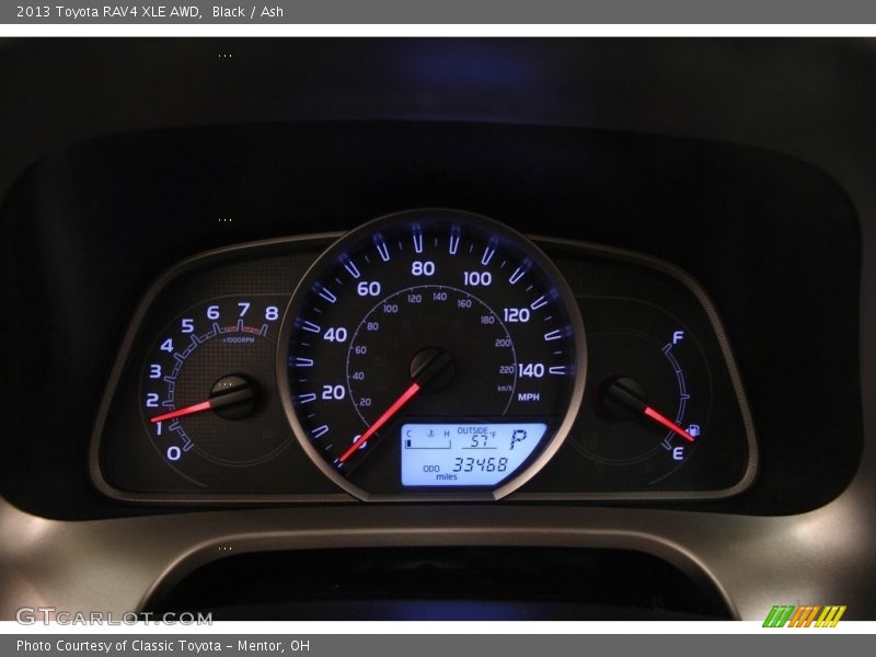 Black / Ash 2013 Toyota RAV4 XLE AWD