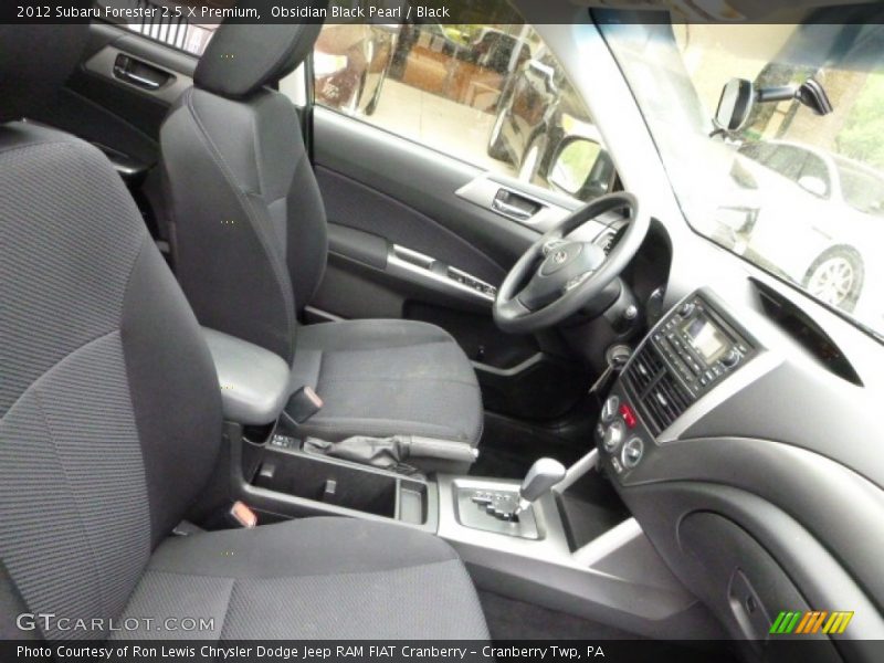 Obsidian Black Pearl / Black 2012 Subaru Forester 2.5 X Premium