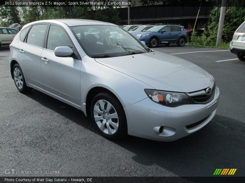 Spark Silver Metallic / Carbon Black 2011 Subaru Impreza 2.5i Wagon