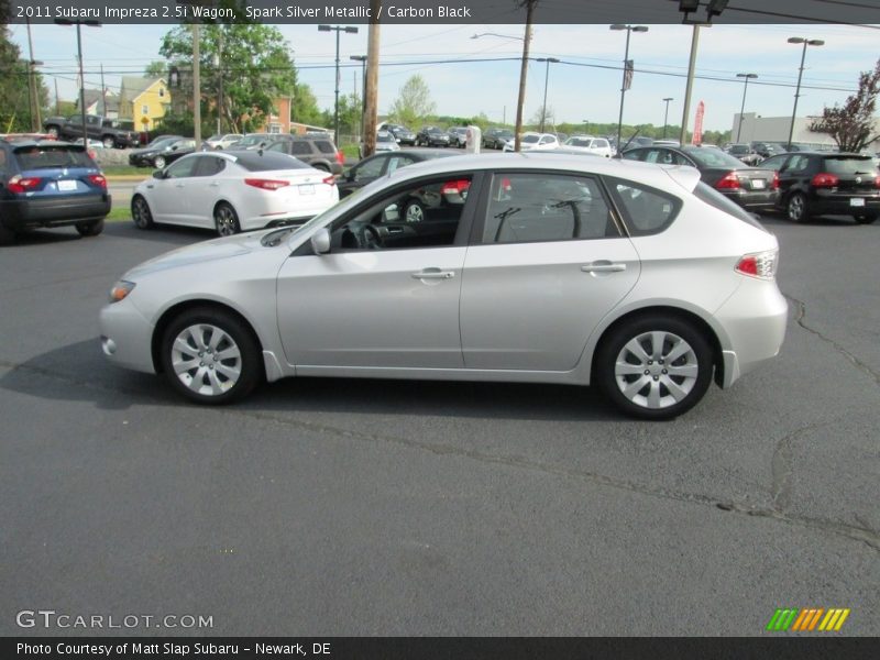 Spark Silver Metallic / Carbon Black 2011 Subaru Impreza 2.5i Wagon