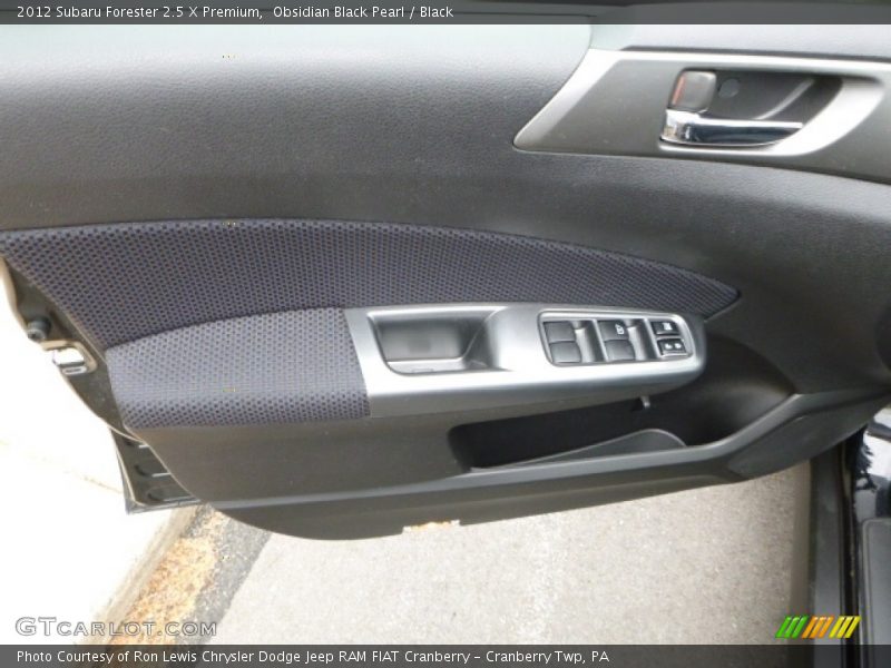 Obsidian Black Pearl / Black 2012 Subaru Forester 2.5 X Premium