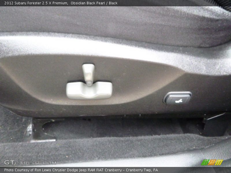 Obsidian Black Pearl / Black 2012 Subaru Forester 2.5 X Premium