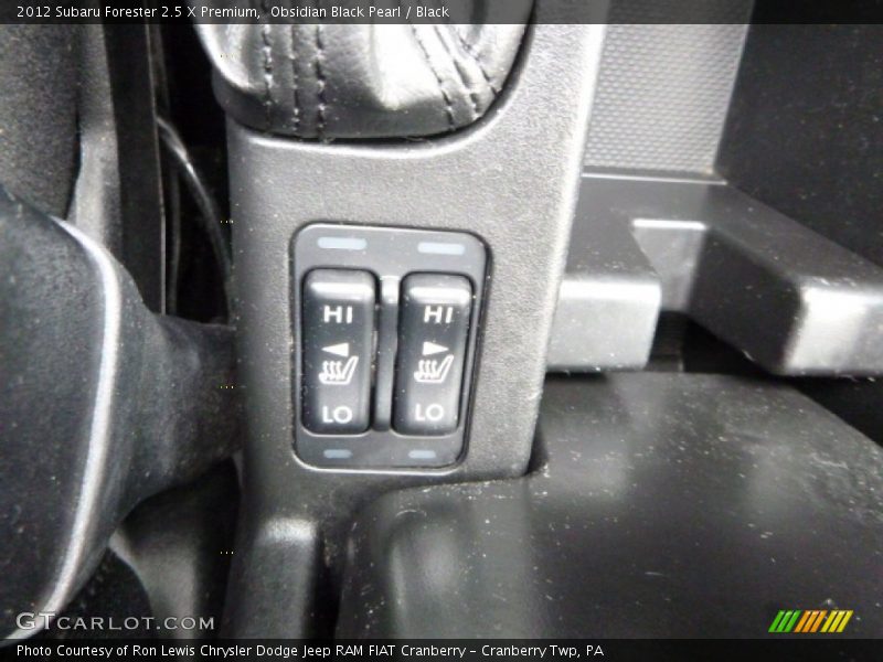 Obsidian Black Pearl / Black 2012 Subaru Forester 2.5 X Premium