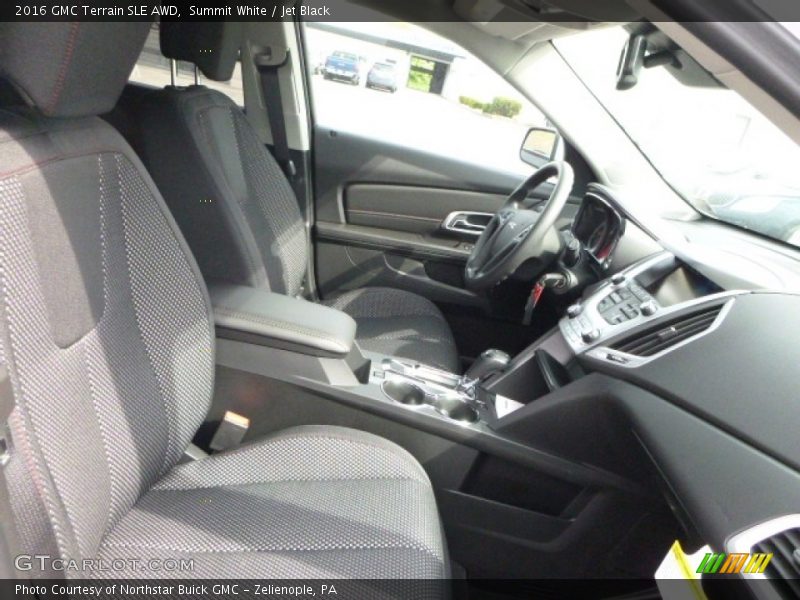 Summit White / Jet Black 2016 GMC Terrain SLE AWD