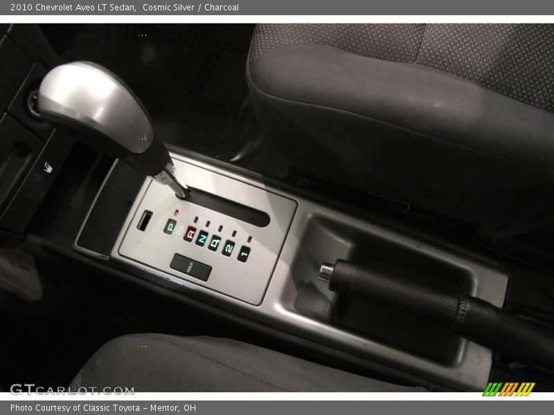 Cosmic Silver / Charcoal 2010 Chevrolet Aveo LT Sedan