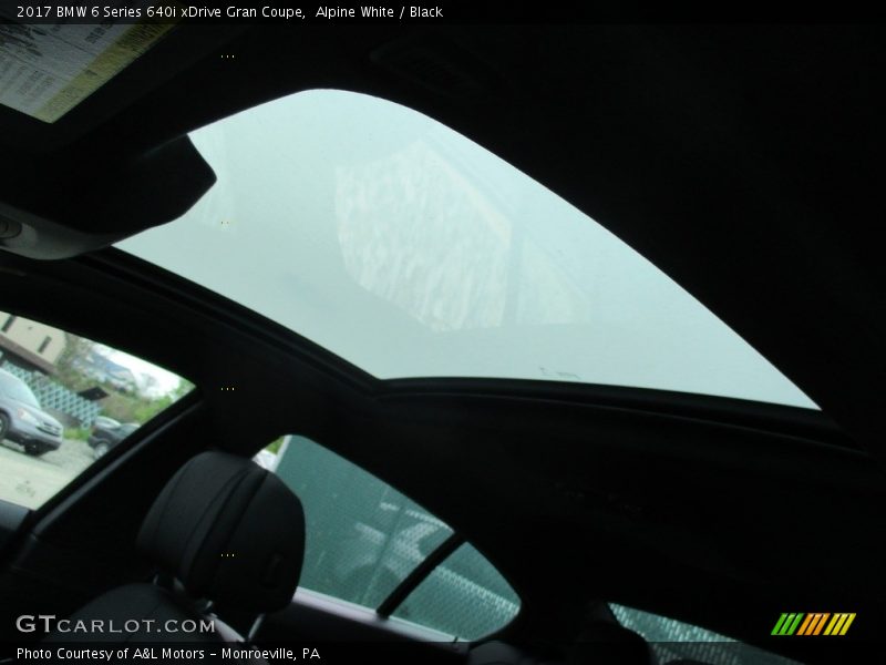 Alpine White / Black 2017 BMW 6 Series 640i xDrive Gran Coupe