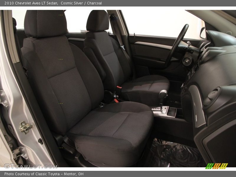 Cosmic Silver / Charcoal 2010 Chevrolet Aveo LT Sedan