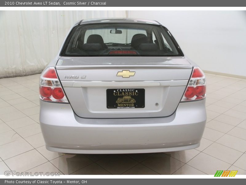 Cosmic Silver / Charcoal 2010 Chevrolet Aveo LT Sedan