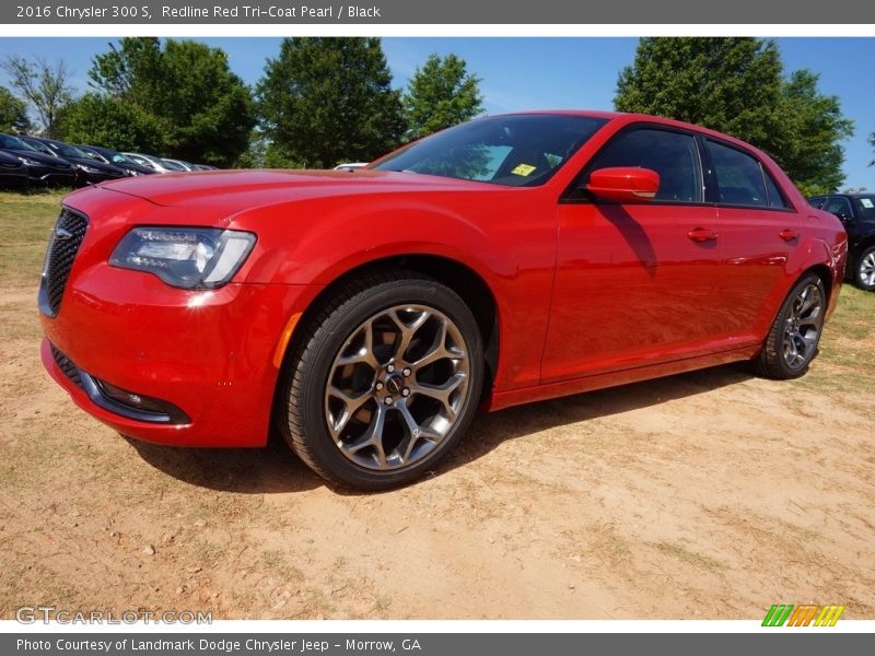 Redline Red Tri-Coat Pearl / Black 2016 Chrysler 300 S