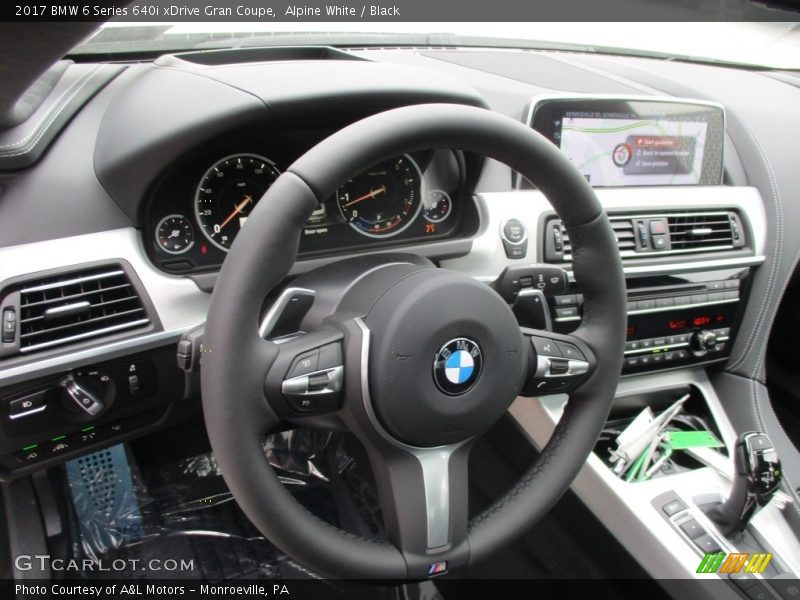 Alpine White / Black 2017 BMW 6 Series 640i xDrive Gran Coupe