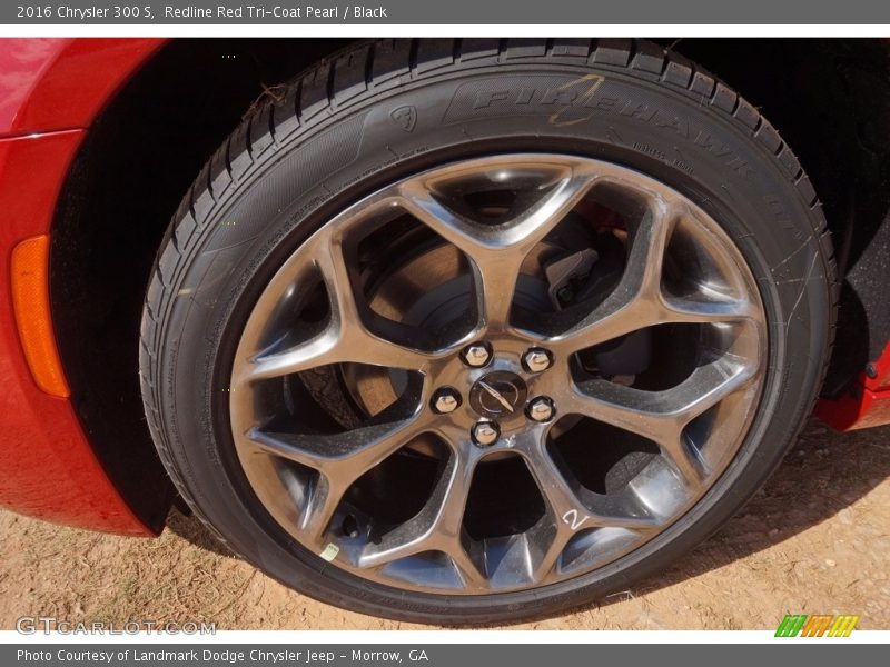 Redline Red Tri-Coat Pearl / Black 2016 Chrysler 300 S