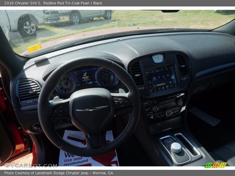 Redline Red Tri-Coat Pearl / Black 2016 Chrysler 300 S