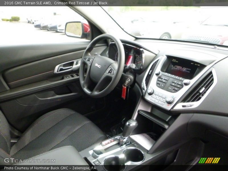Crimson Red Tintcoat / Jet Black 2016 GMC Terrain SLE AWD