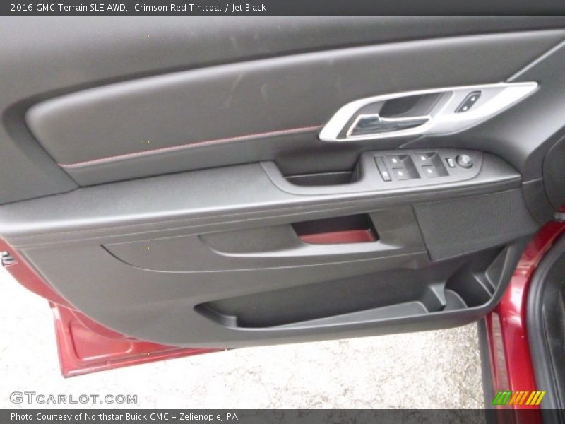 Crimson Red Tintcoat / Jet Black 2016 GMC Terrain SLE AWD