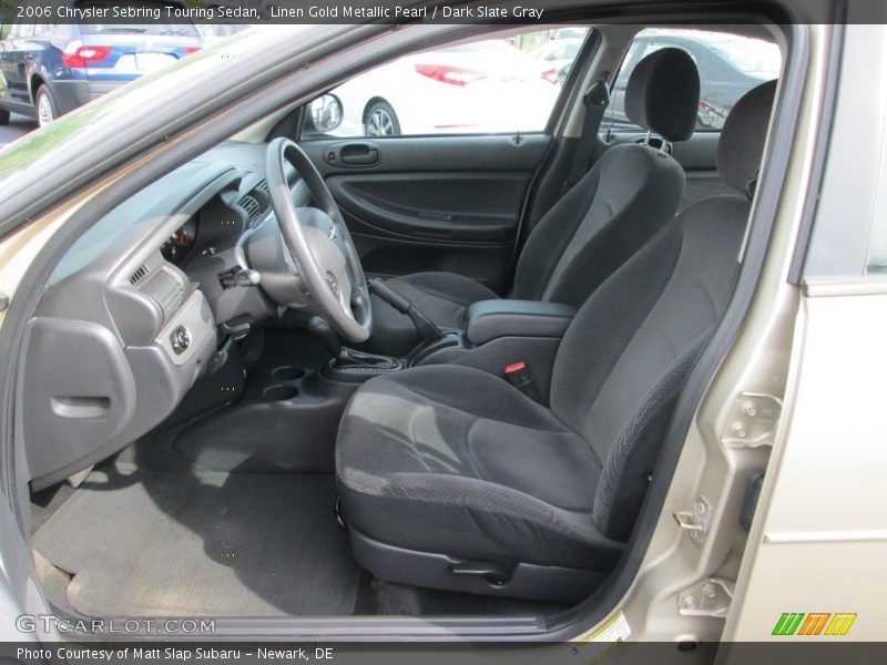 Linen Gold Metallic Pearl / Dark Slate Gray 2006 Chrysler Sebring Touring Sedan