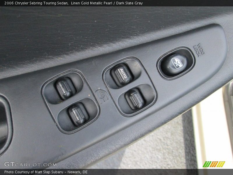 Linen Gold Metallic Pearl / Dark Slate Gray 2006 Chrysler Sebring Touring Sedan
