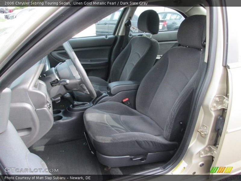 Linen Gold Metallic Pearl / Dark Slate Gray 2006 Chrysler Sebring Touring Sedan