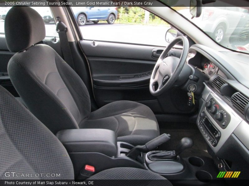 Linen Gold Metallic Pearl / Dark Slate Gray 2006 Chrysler Sebring Touring Sedan