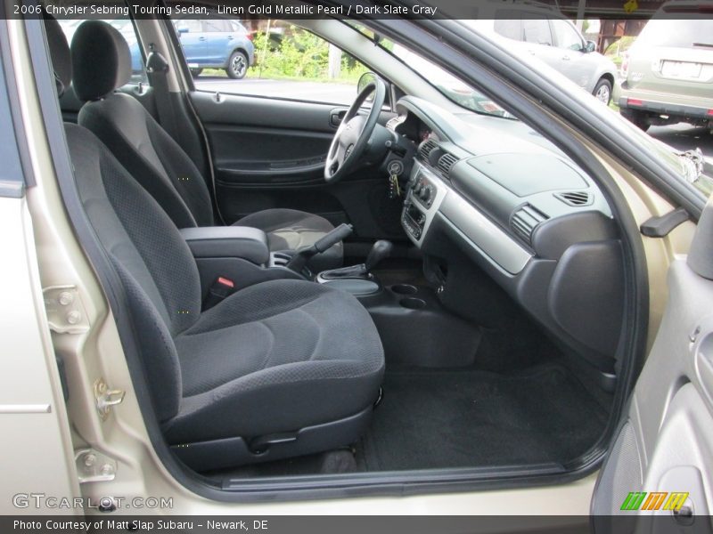 Linen Gold Metallic Pearl / Dark Slate Gray 2006 Chrysler Sebring Touring Sedan