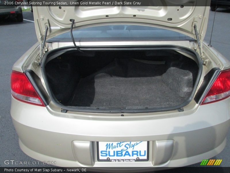 Linen Gold Metallic Pearl / Dark Slate Gray 2006 Chrysler Sebring Touring Sedan