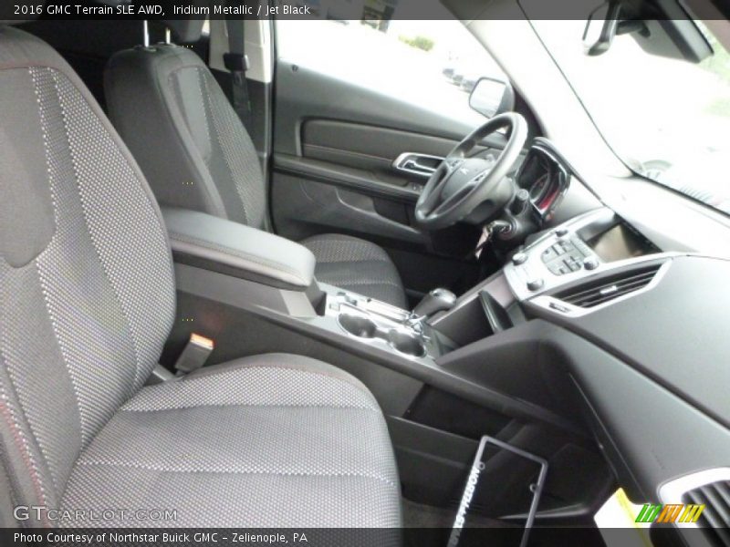 Iridium Metallic / Jet Black 2016 GMC Terrain SLE AWD