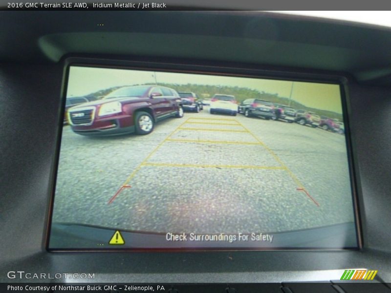 Iridium Metallic / Jet Black 2016 GMC Terrain SLE AWD
