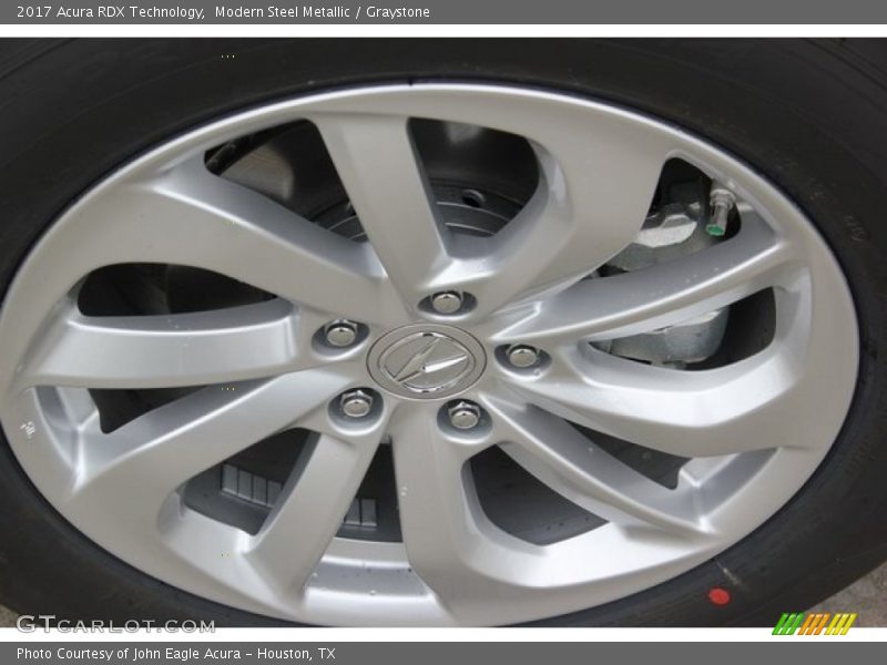 Modern Steel Metallic / Graystone 2017 Acura RDX Technology