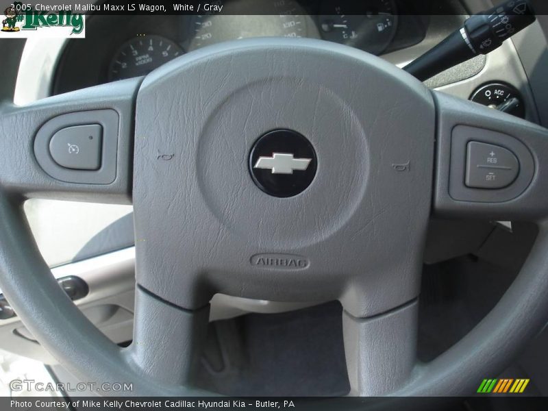 White / Gray 2005 Chevrolet Malibu Maxx LS Wagon