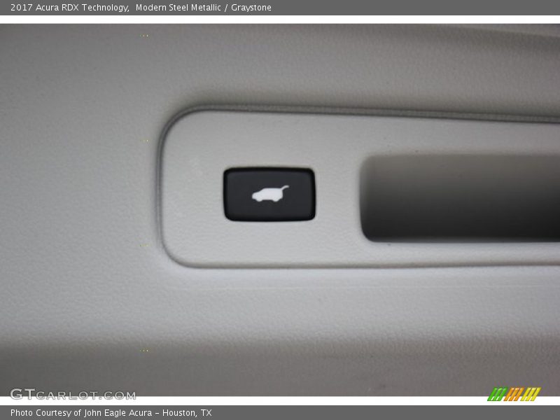 Modern Steel Metallic / Graystone 2017 Acura RDX Technology