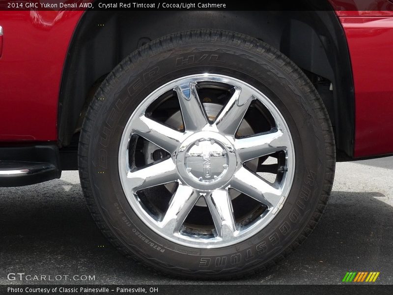 Crystal Red Tintcoat / Cocoa/Light Cashmere 2014 GMC Yukon Denali AWD