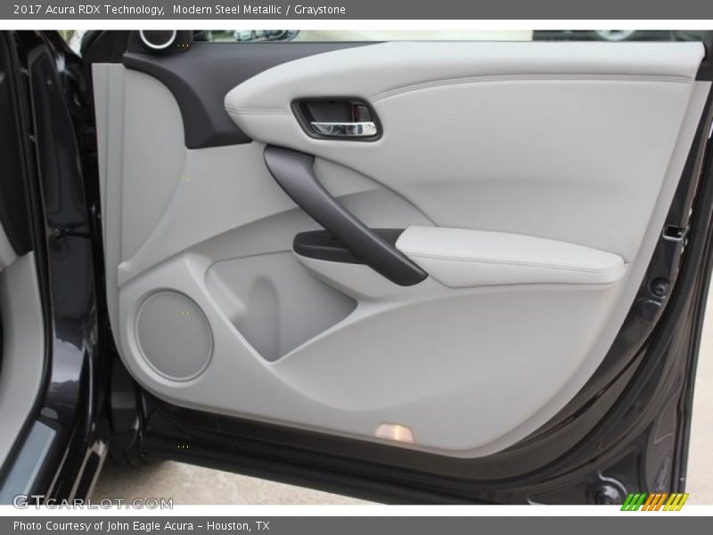 Modern Steel Metallic / Graystone 2017 Acura RDX Technology