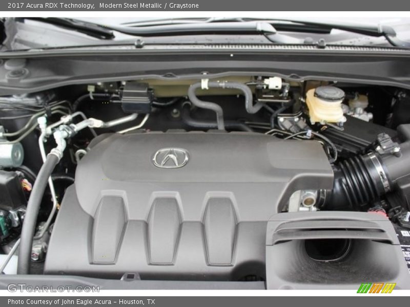 Modern Steel Metallic / Graystone 2017 Acura RDX Technology