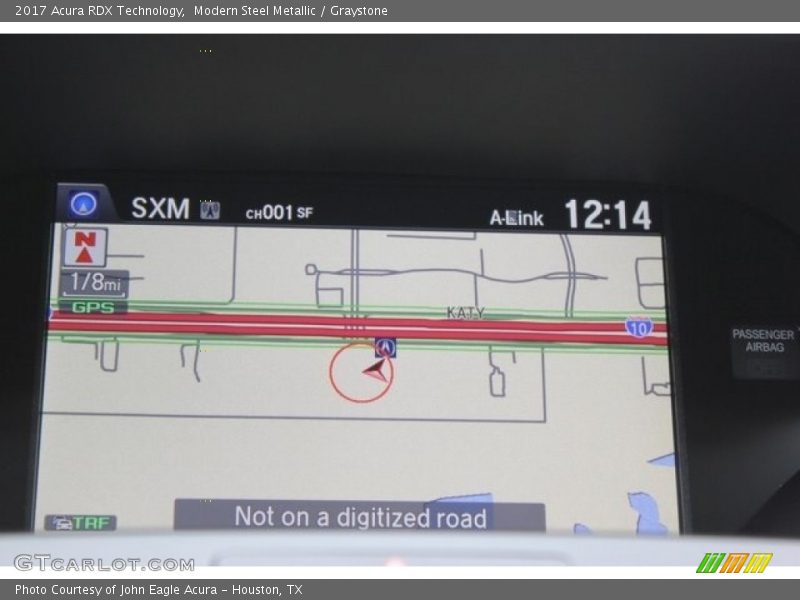 Modern Steel Metallic / Graystone 2017 Acura RDX Technology