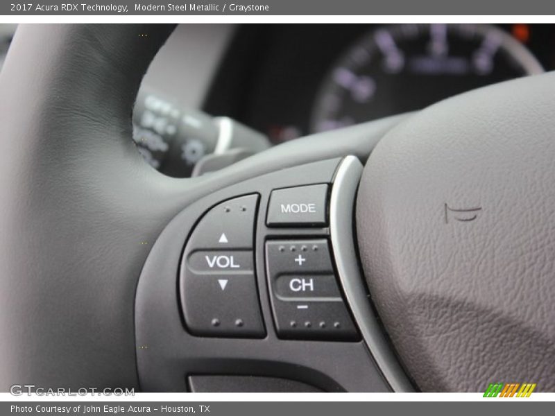 Modern Steel Metallic / Graystone 2017 Acura RDX Technology