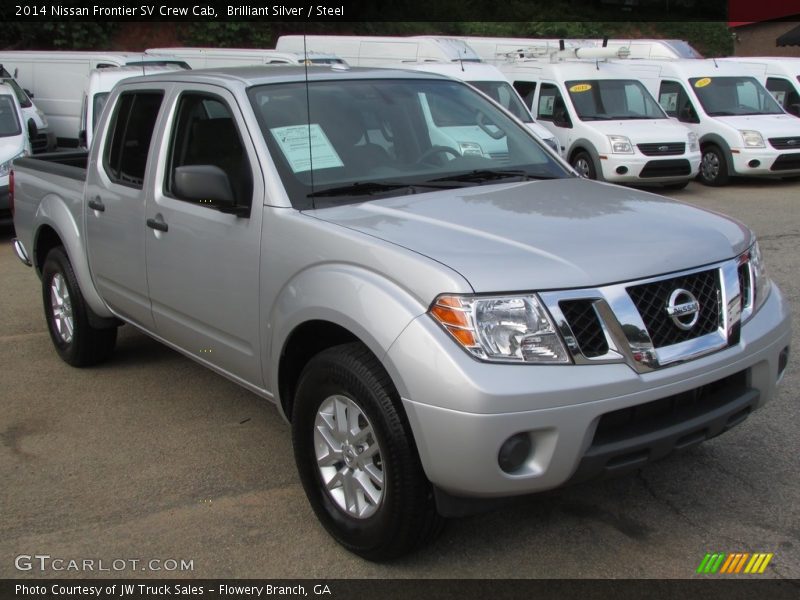 Brilliant Silver / Steel 2014 Nissan Frontier SV Crew Cab