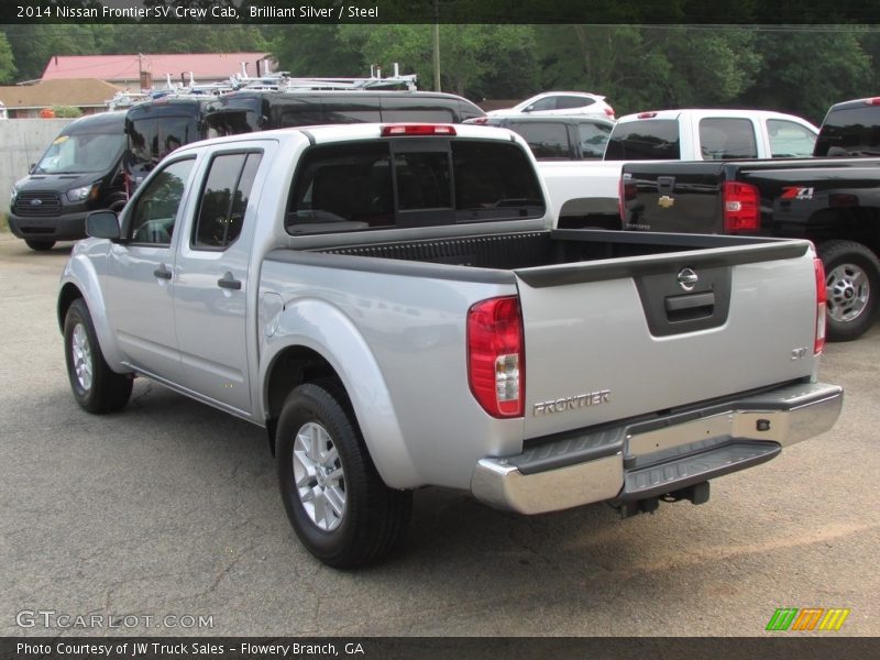Brilliant Silver / Steel 2014 Nissan Frontier SV Crew Cab