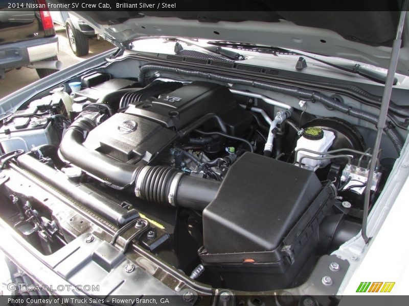 Brilliant Silver / Steel 2014 Nissan Frontier SV Crew Cab