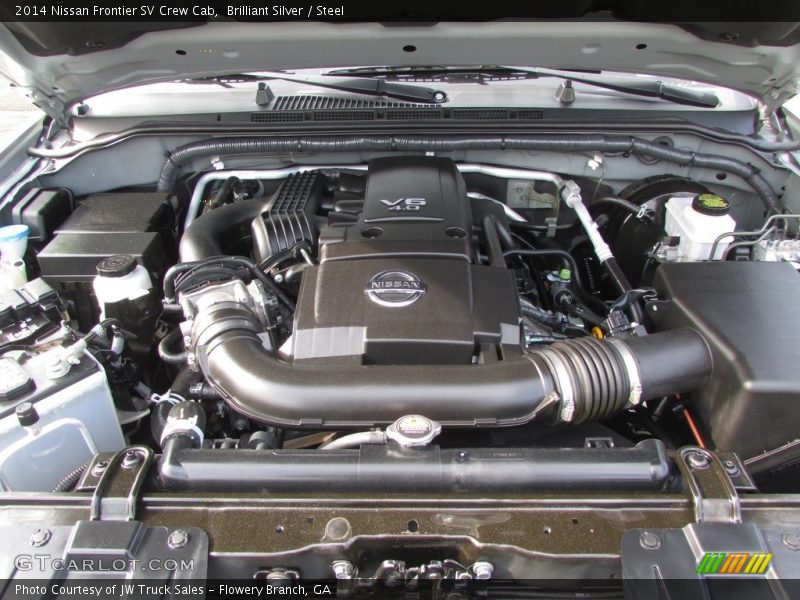 Brilliant Silver / Steel 2014 Nissan Frontier SV Crew Cab