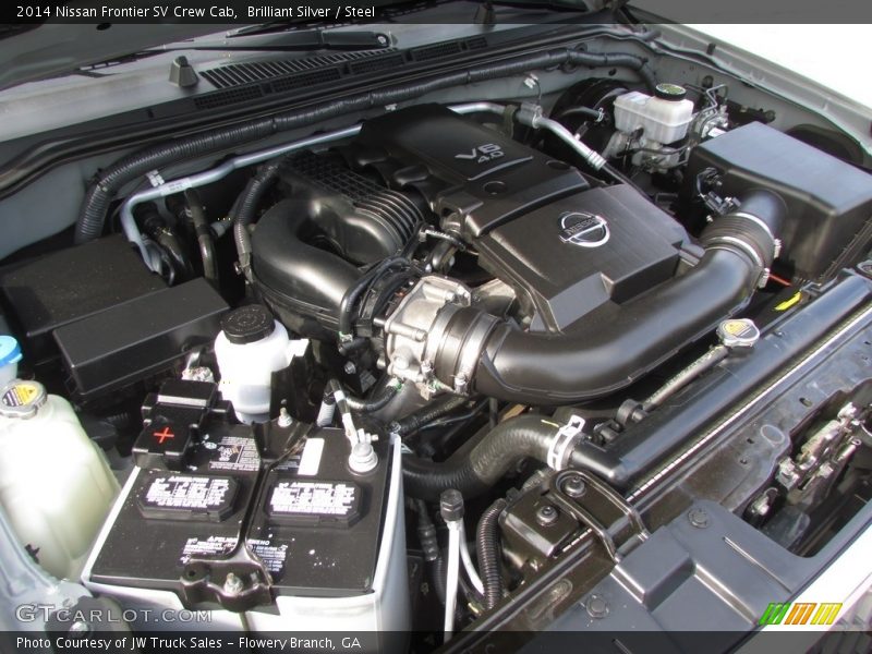 Brilliant Silver / Steel 2014 Nissan Frontier SV Crew Cab