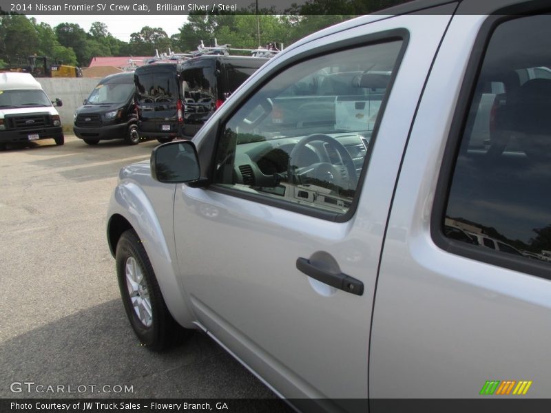 Brilliant Silver / Steel 2014 Nissan Frontier SV Crew Cab