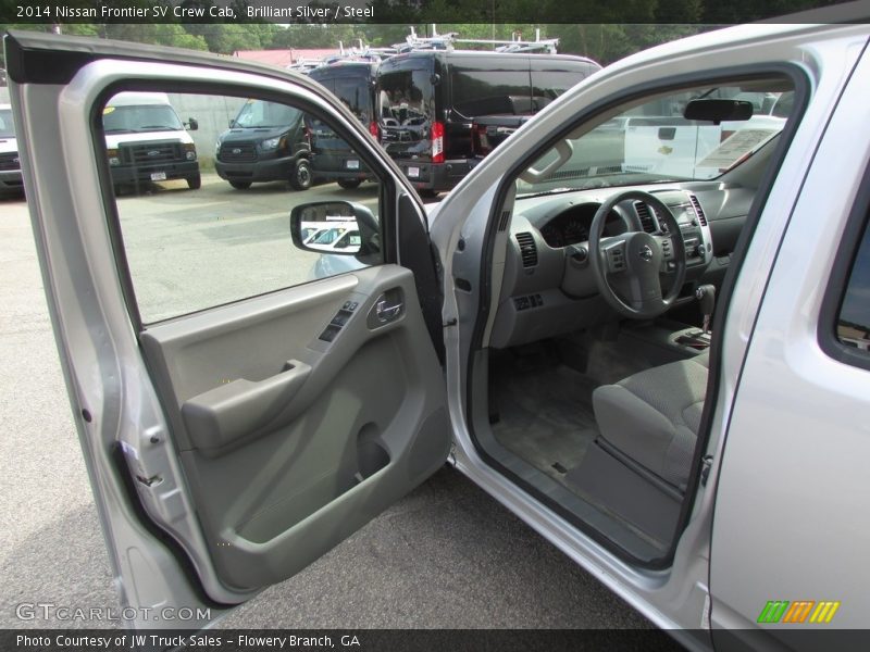Brilliant Silver / Steel 2014 Nissan Frontier SV Crew Cab