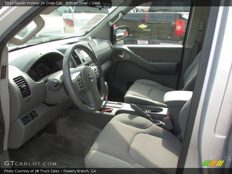 Brilliant Silver / Steel 2014 Nissan Frontier SV Crew Cab