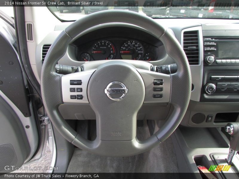 Brilliant Silver / Steel 2014 Nissan Frontier SV Crew Cab