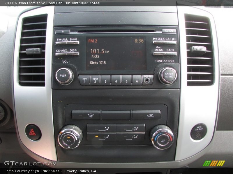 Brilliant Silver / Steel 2014 Nissan Frontier SV Crew Cab