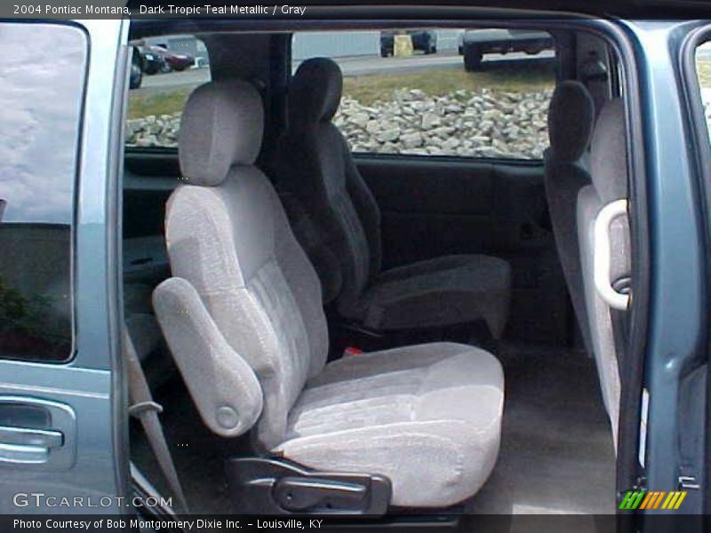 Dark Tropic Teal Metallic / Gray 2004 Pontiac Montana