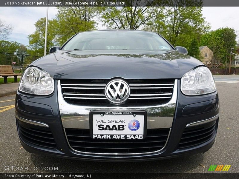 Blue Graphite Metallic / Titan Black 2010 Volkswagen Jetta SE Sedan