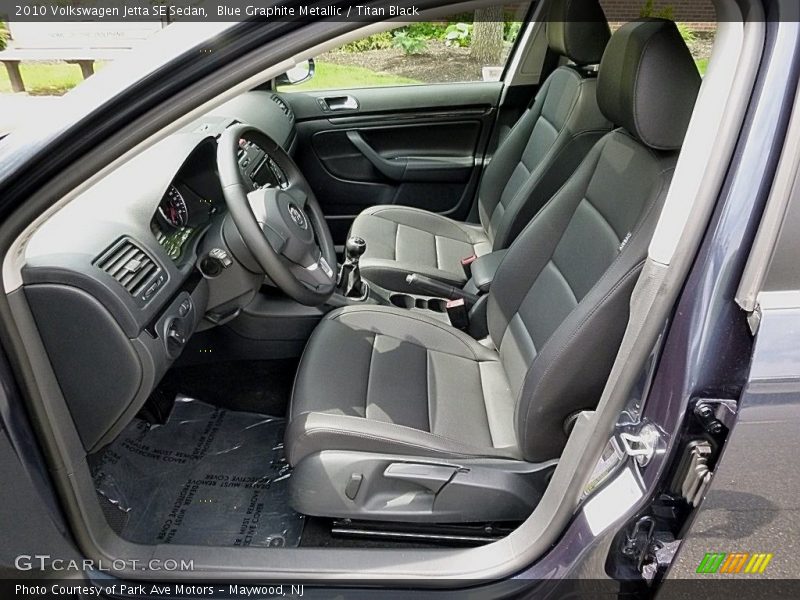 Blue Graphite Metallic / Titan Black 2010 Volkswagen Jetta SE Sedan